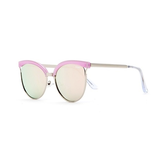 Quay Australia Pink Mirrored Cat Eye Sunglasses - Picture 5 of 7